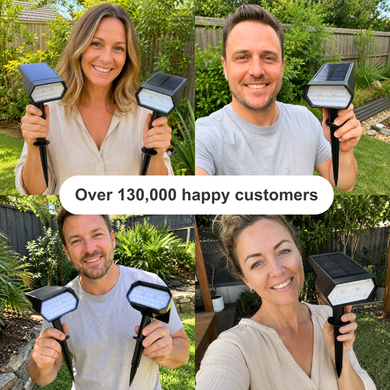 SolaGarden™ Cordless Outdoor Spot Lights