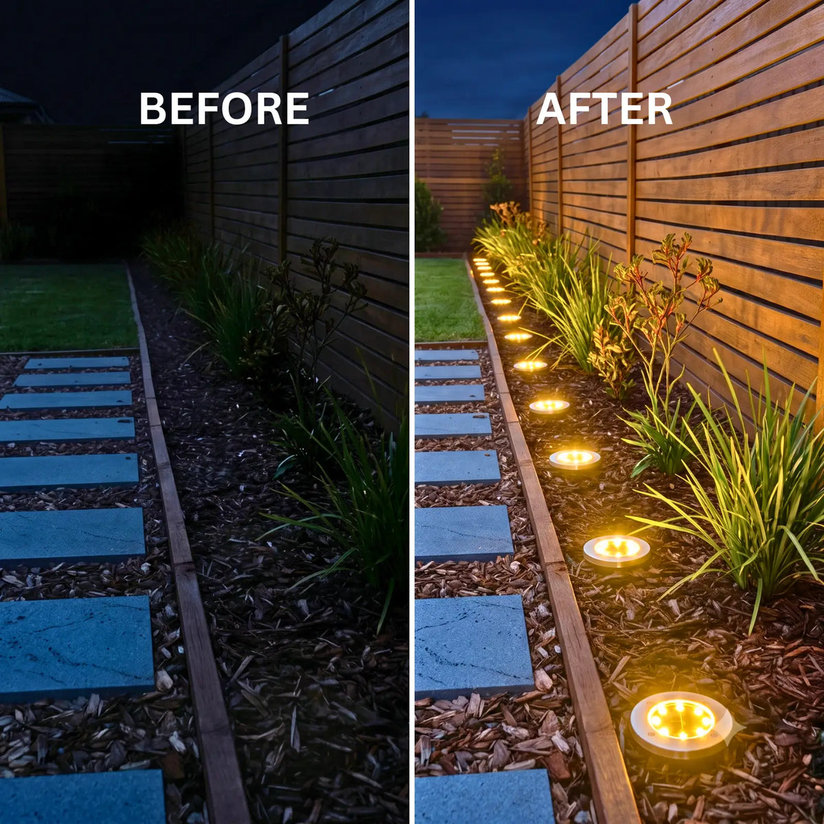 SolaGarden™ LED Ground Light Pack