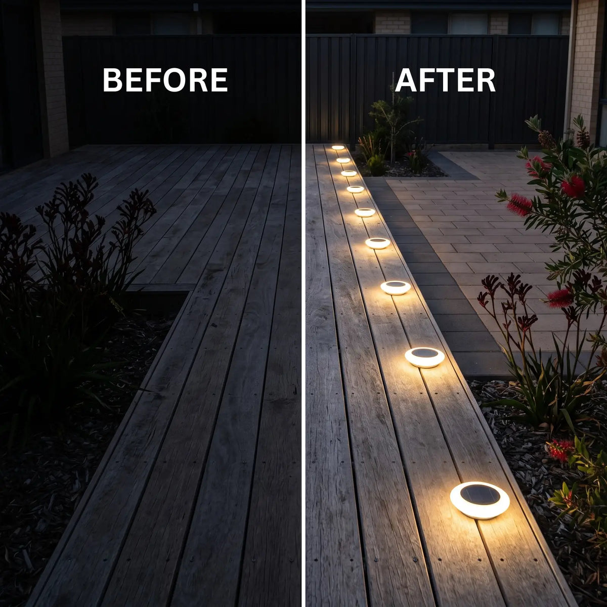 SolaGarden™ Round Recessed Lights
