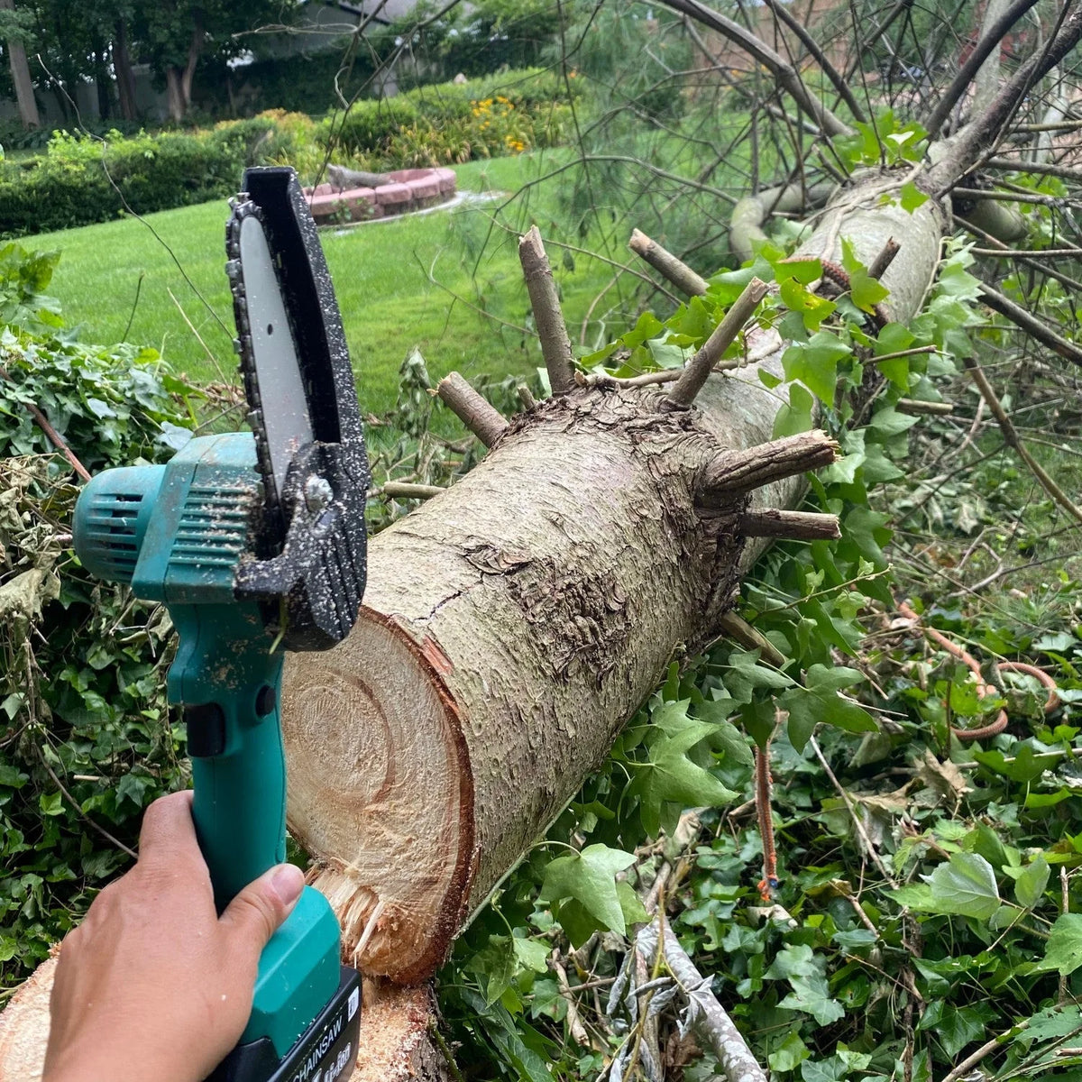 SolaGarden™ 6" Electric Chainsaw Kit